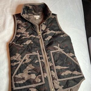 J.Crew Camo vest